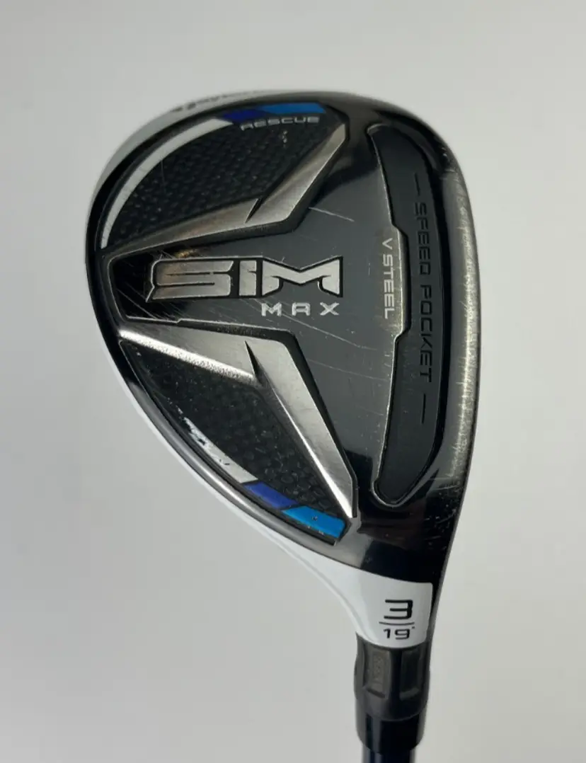 TaylorMade Sim Max 19* 3 Hybrid - Ventus Blue 6-R Regular - Good