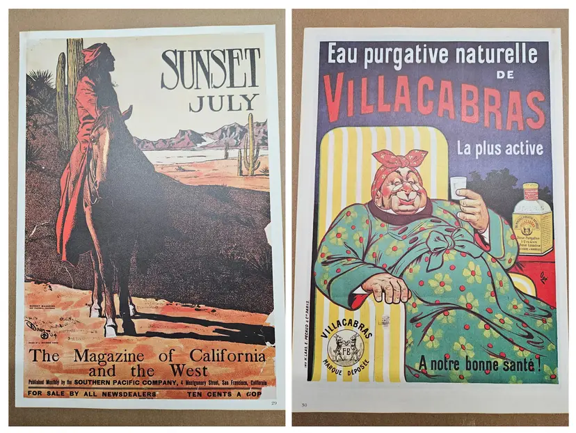 Frameable poster cutouts. 11"x16.5".