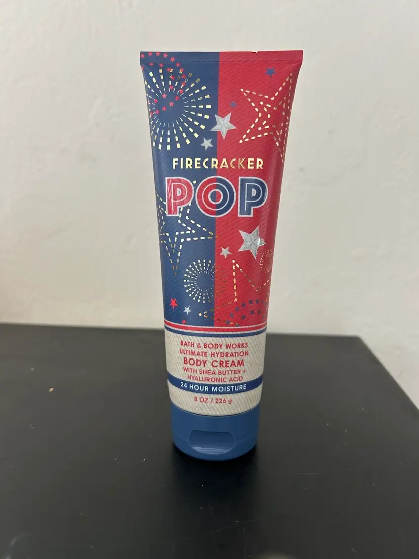 Firecracker Pop Bath & Body Works Ultimate Hydration Body Cream 24 Hr