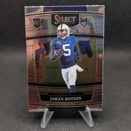 Jahan Dotson 2022 Panini Select Draft Picks Rookie Card RC #87 - Penn State Nittany Lions