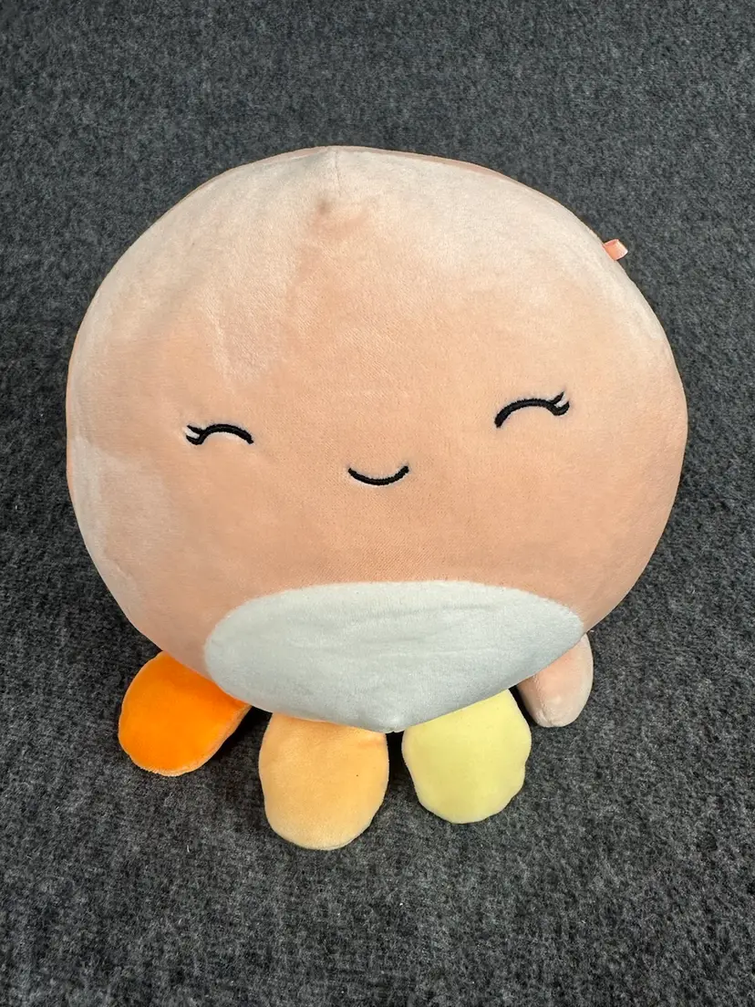 Squishmallows 7" Melina the Orange Octopus Easter 2021 KellyToy Cute Plush 8"