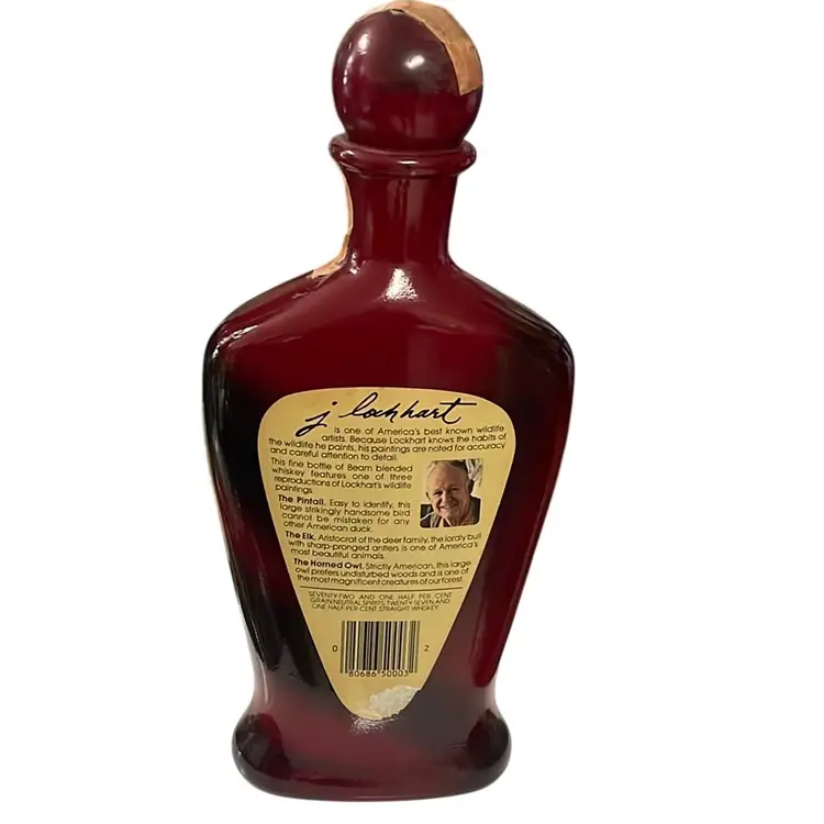 The Horned Owl Jim Beam Decanter 1980’s