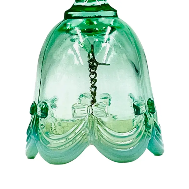 Glass Bell Green OpalescentBy Fenton