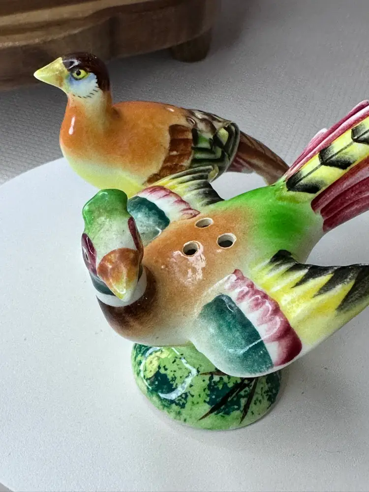 Salt And Pepper Shakers Of Birds
