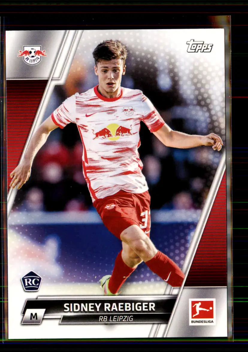Sidney Raebiger 2021-22 Topps Bundesliga Japan Edition #60 - RB Leipzig - (146-327)