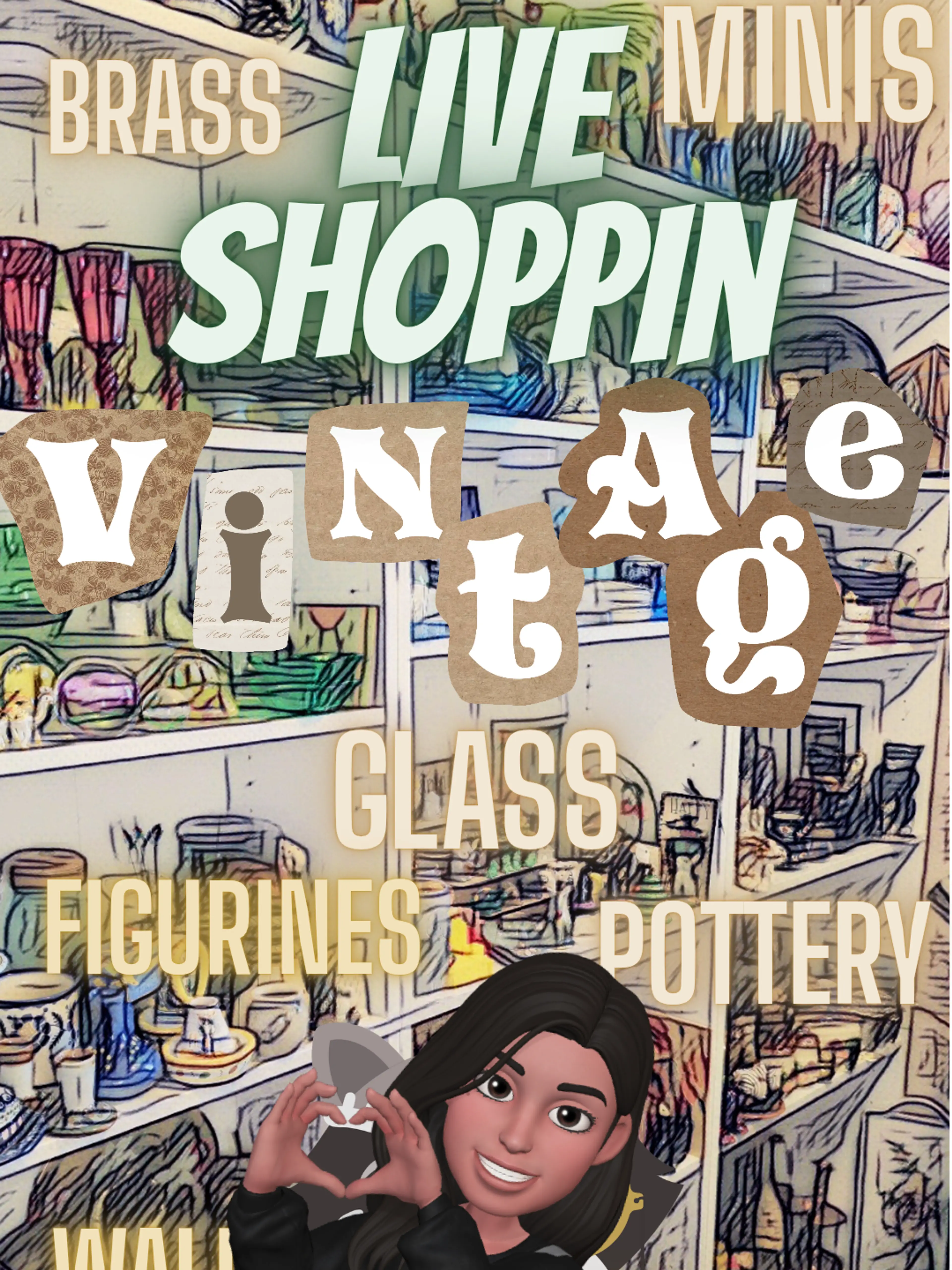 ⚜️New in Vintage Bin⚜️Shop Shelves 