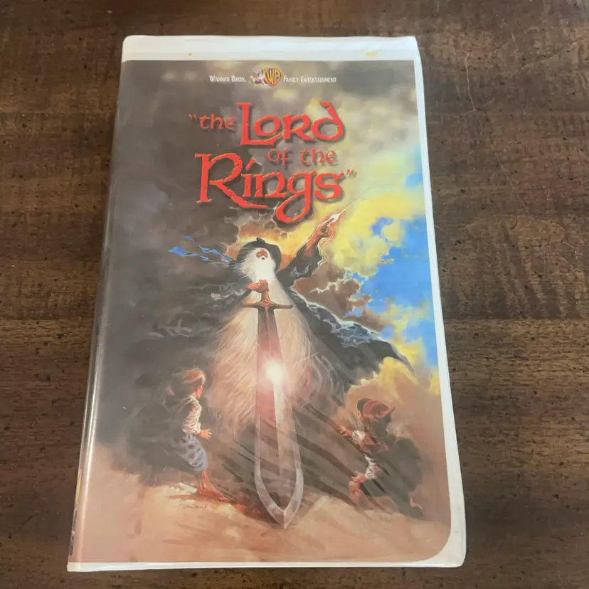 The Lord Of The Rings VHS Tape