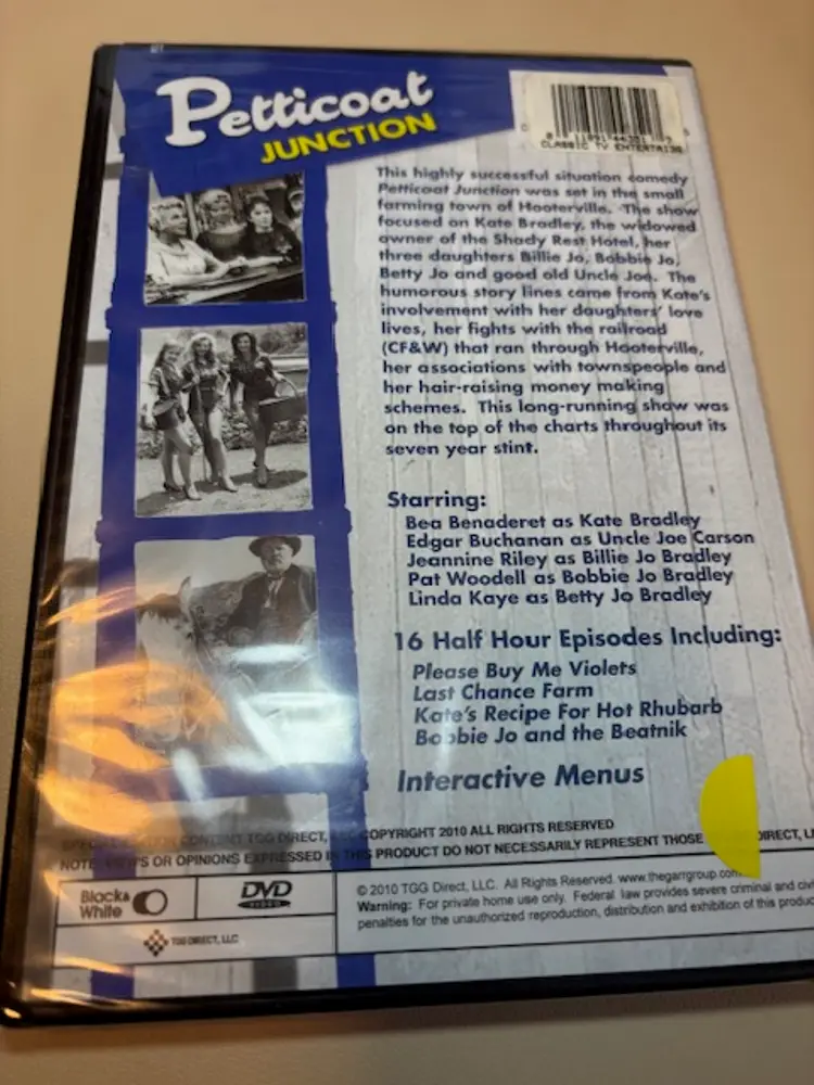 Petticoat Junction DVD: 16 Episodes! New Sealed!