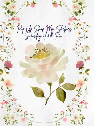 Pop Up Shop My Shelves!