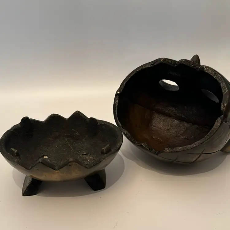 #01 - Brass Owl Incense Burner