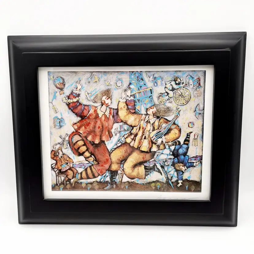 Michael Kachan "Eiffel Song" Framed Print