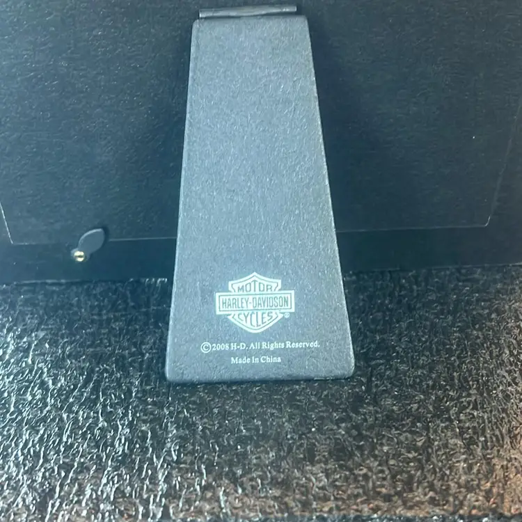 Harley Davidson Wood Frame