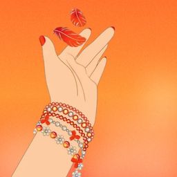 #01 - Beaded or jeweled bracelet (not stretch)