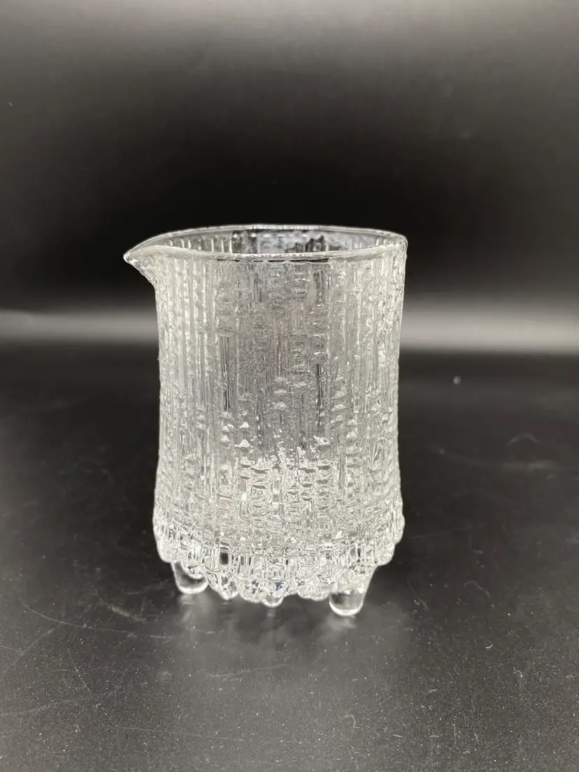 Vintage  Littala Ultima Thule creamer- Tapio Wirkkald, Finland