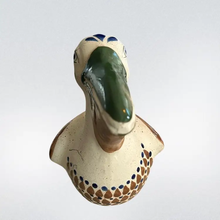 Tonala Pottery - Pelican Mexican Folk Art - VTG