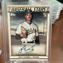 2020 Topps Baseball Stars Auto Jesus Luzardo #BSA-JL Rookie Auto RC