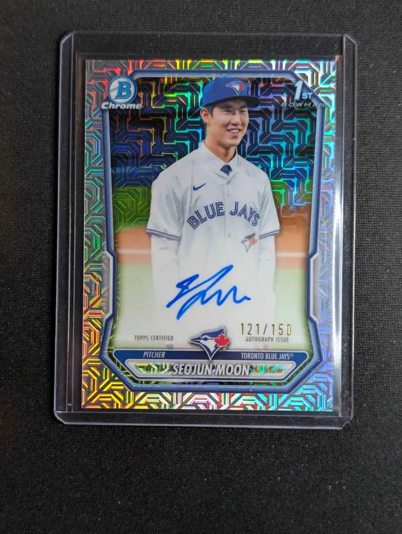 Seojun Moon #/150 2026 Bowman Chrome Mojo Refractor #CPA-MS - (A) - Toronto Blue Jays