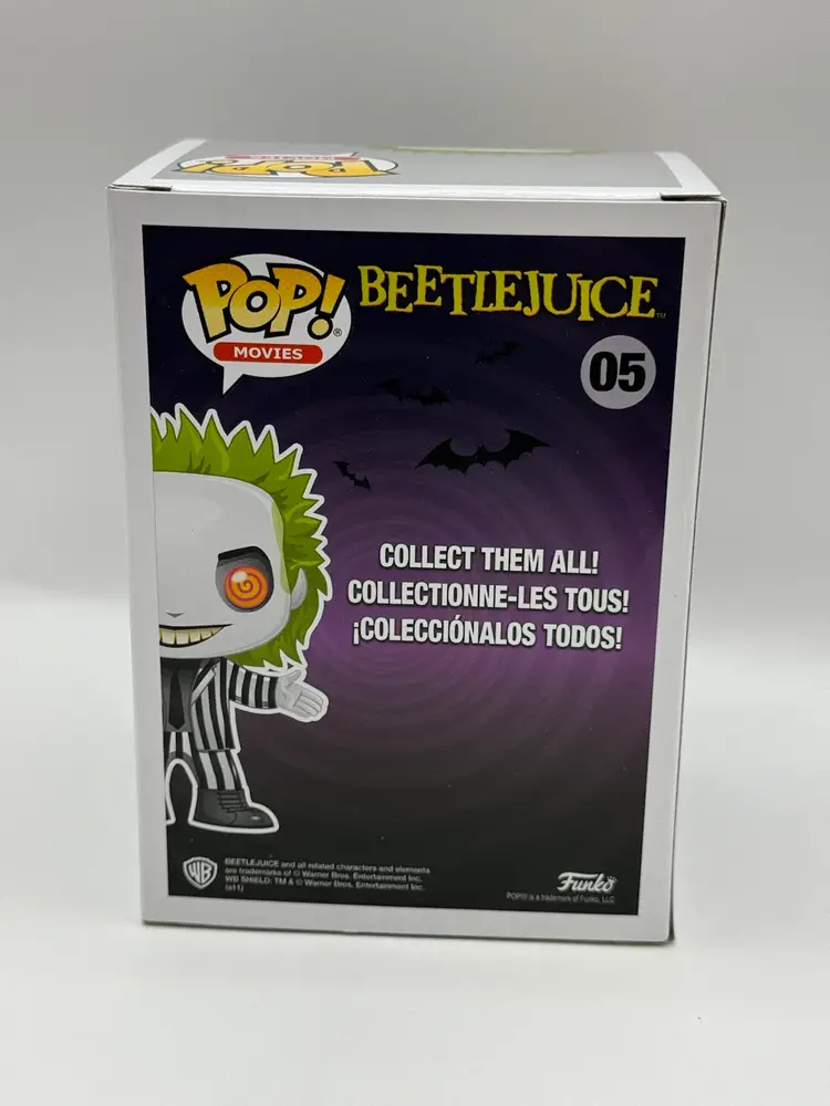 Funko POP! Movies: Beetlejuice BEETLEJUICE Figure #05 w/ Protector