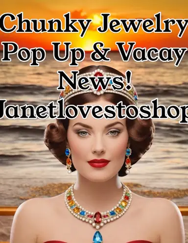 Chunky Jewelry & Vacay Info 