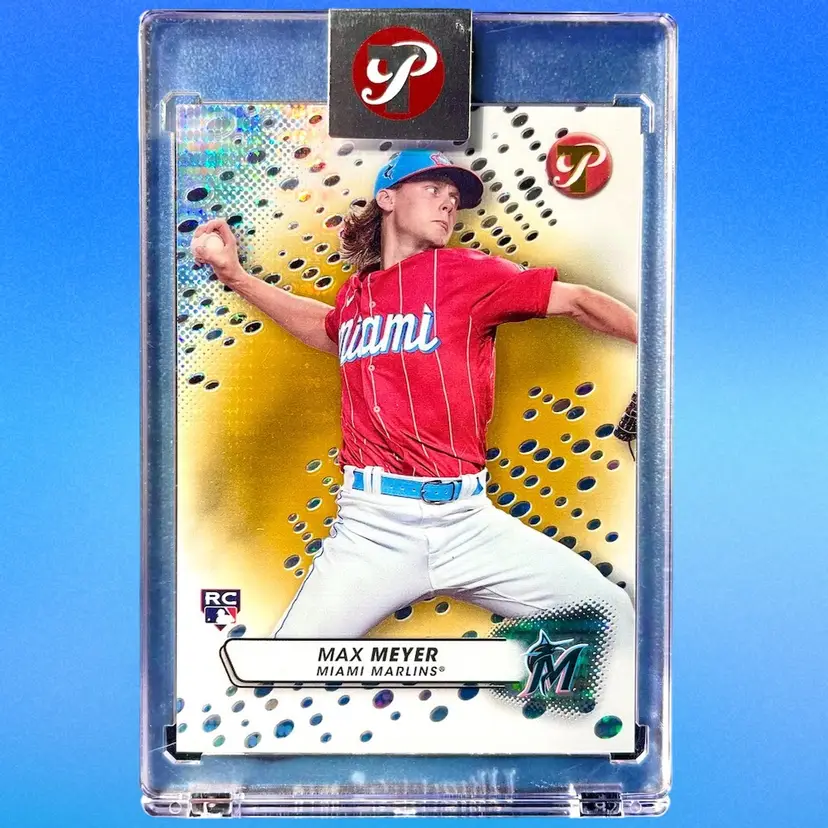 Max Meyer RC 10/50 - 2023 Topps Pristine Rookie - Miami Marlins