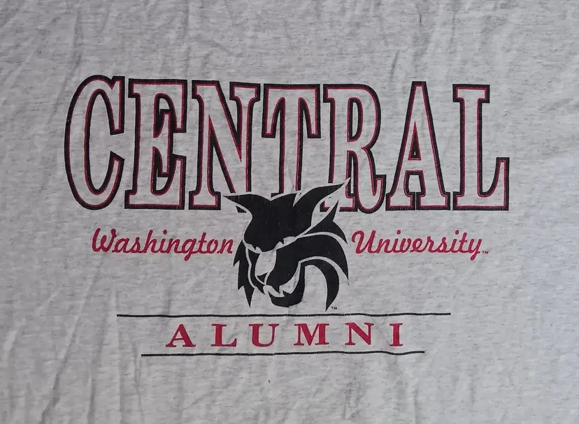Vintage Central Washington Wildcats Alumni t-shirt college football school
