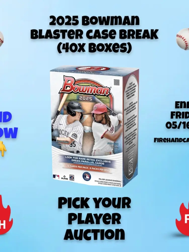 2025 Bowman Retail PYP Case #1