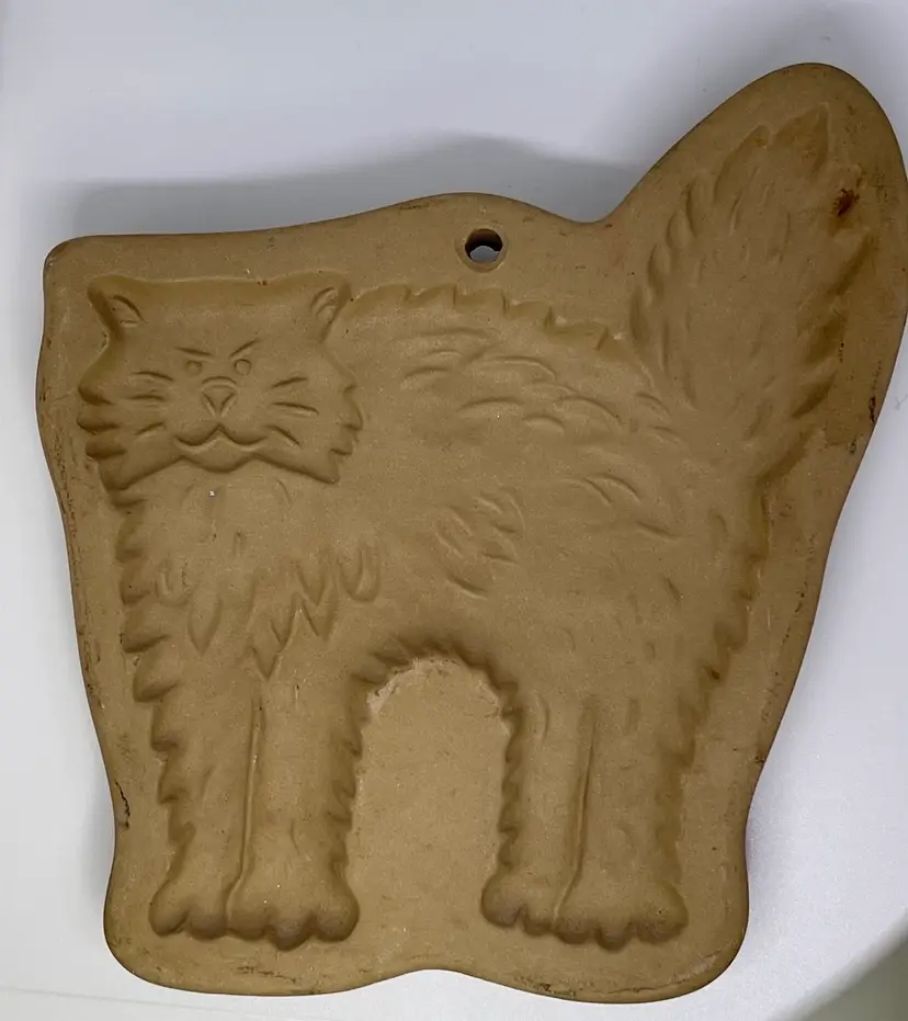 Vintage Brown Bag Cookie Art Molds- Set Of 4 
