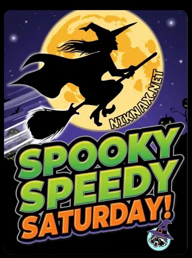 Spooky Speedy Saturday on Niknax.net with James And Rosey’s Treasures!