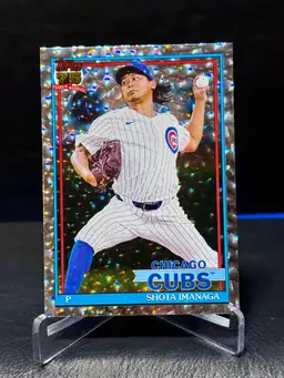 Shota Imanaga 2026 Topps 1991 Crackle Foil #T91-89 Chicago Cubs