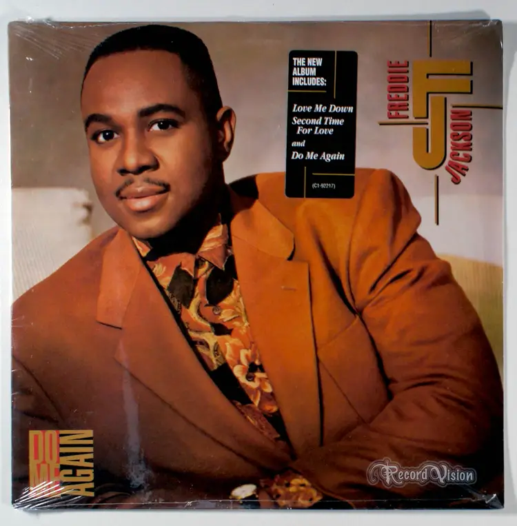 Freddie Jackson - Do Me Again (1990) [SEALED] Vinyl LP • Main Course, R&B