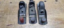 Lot of 3 Not Stanley but Top Name block Planes