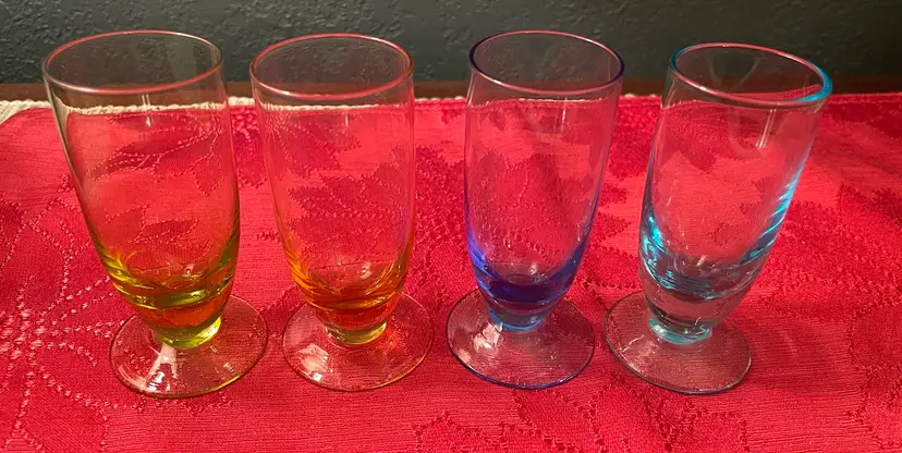 Barware Cordial /Shot Glasses 3 1/2" H