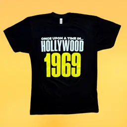 X-Large Black - Once Upon A Time In Hollywood 1969 New Beverly Shirt