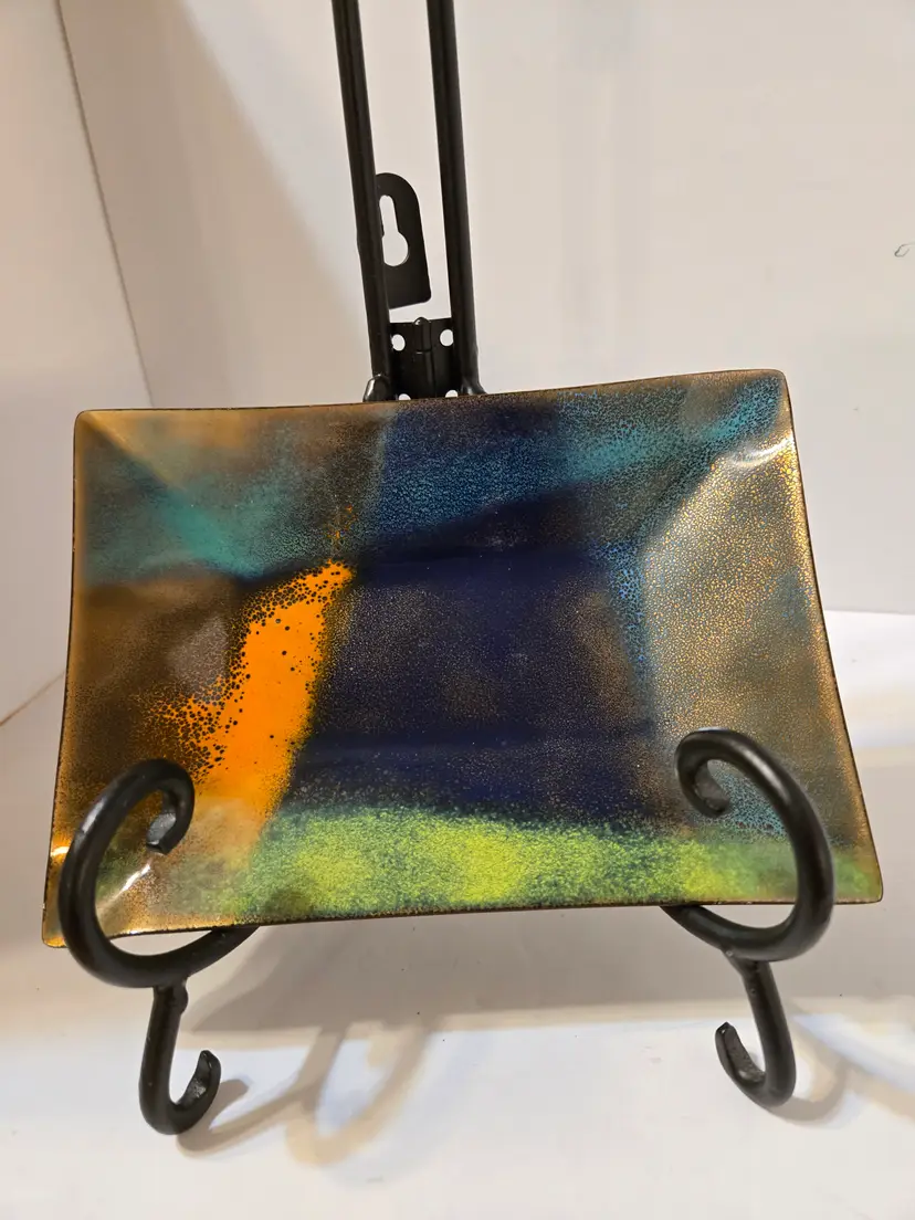 Fused glass by Bovano of Cheshire, Conn.