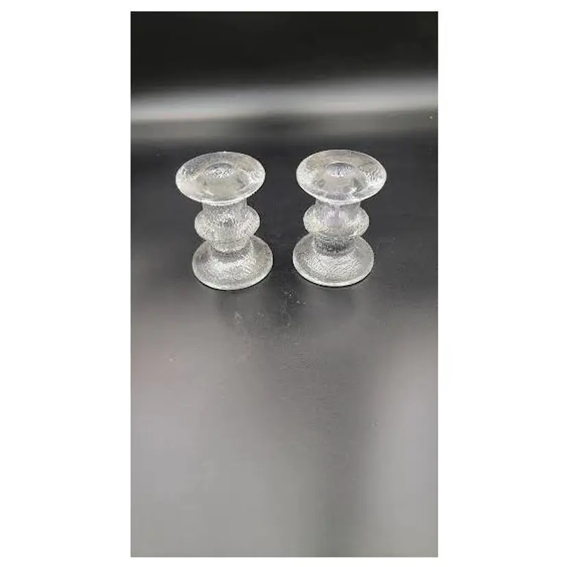 Mid Century Pair of Votive/candle holders