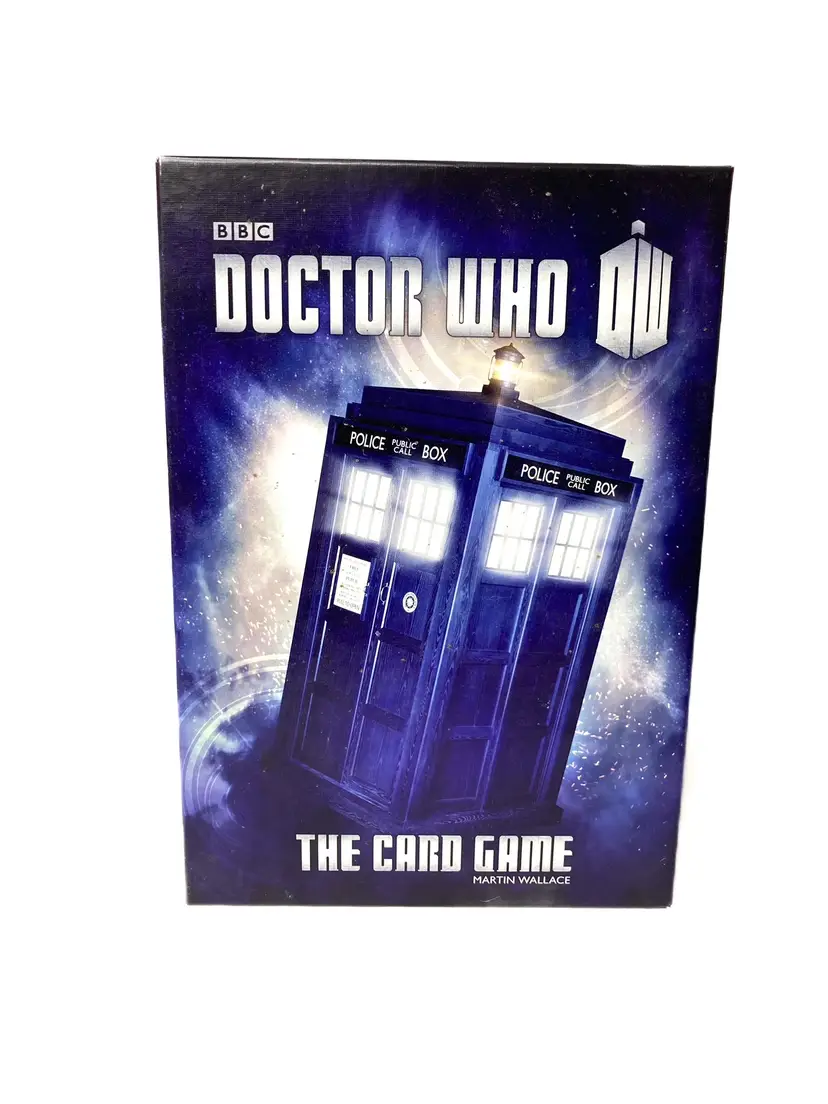 Dr Who The Card Game with Mad Libs Book New Condition instructions rule book