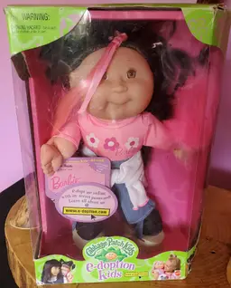 Vintage NIB NOS 1999 Mattel Cabbage Patch Kids E-Dopt Girl With Freckles