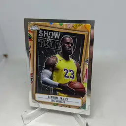 2025 Topps Chrome LeBron James LA Lakers Show And Tell ST-6