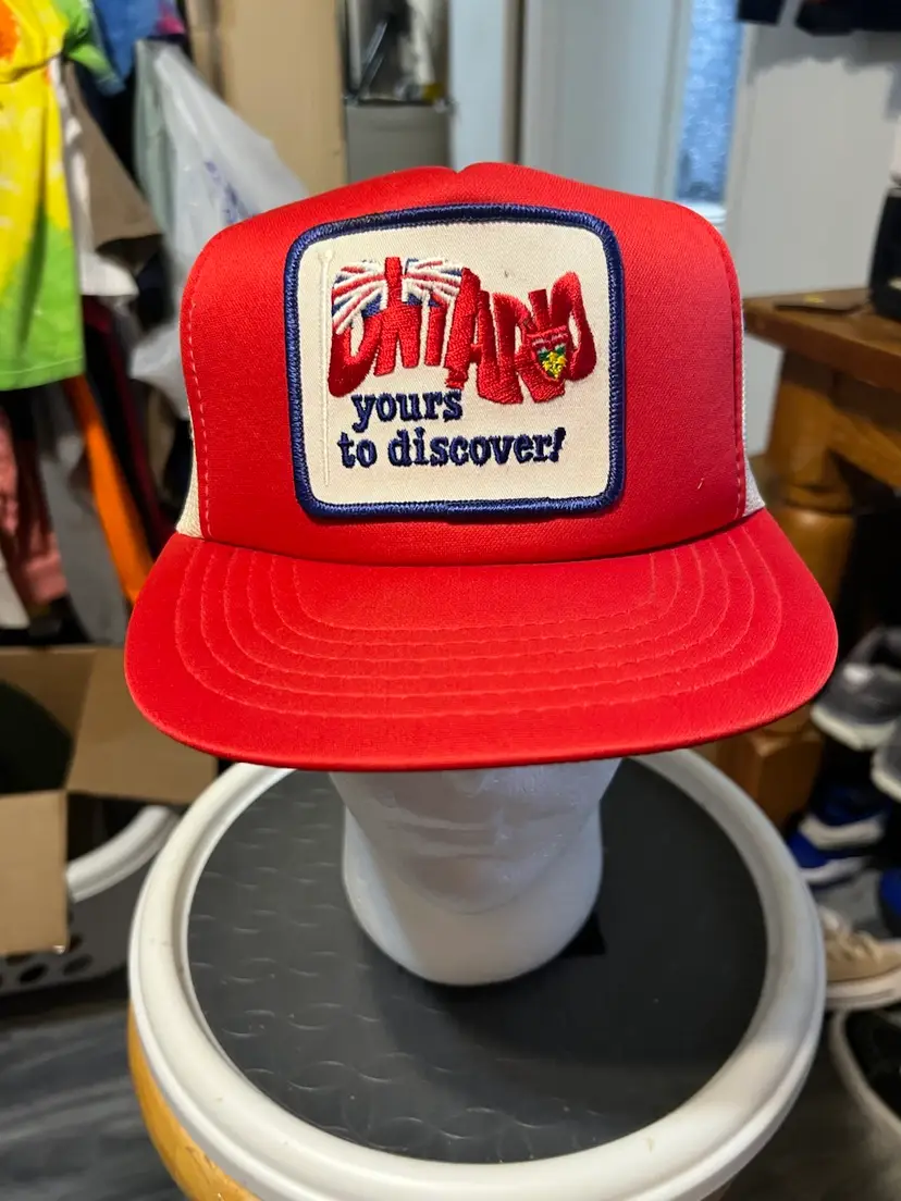 Vintage Ontario Canada SnapBack Trucker Hat