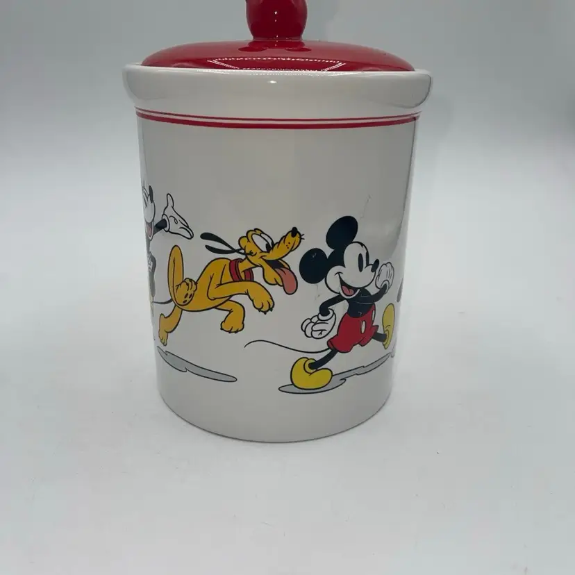 Disney Mickey Mouse, Minnie, & Friends Cookie Jar Sealing Lid 1-800 Flowers