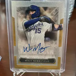 Whit Merrifield 2020 Topps Five Star Auto Gold /10 Royals FSA-WM