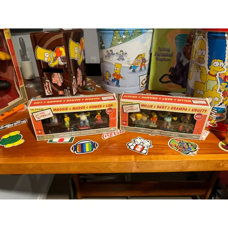 Die Cast Simpsons 1 And 2