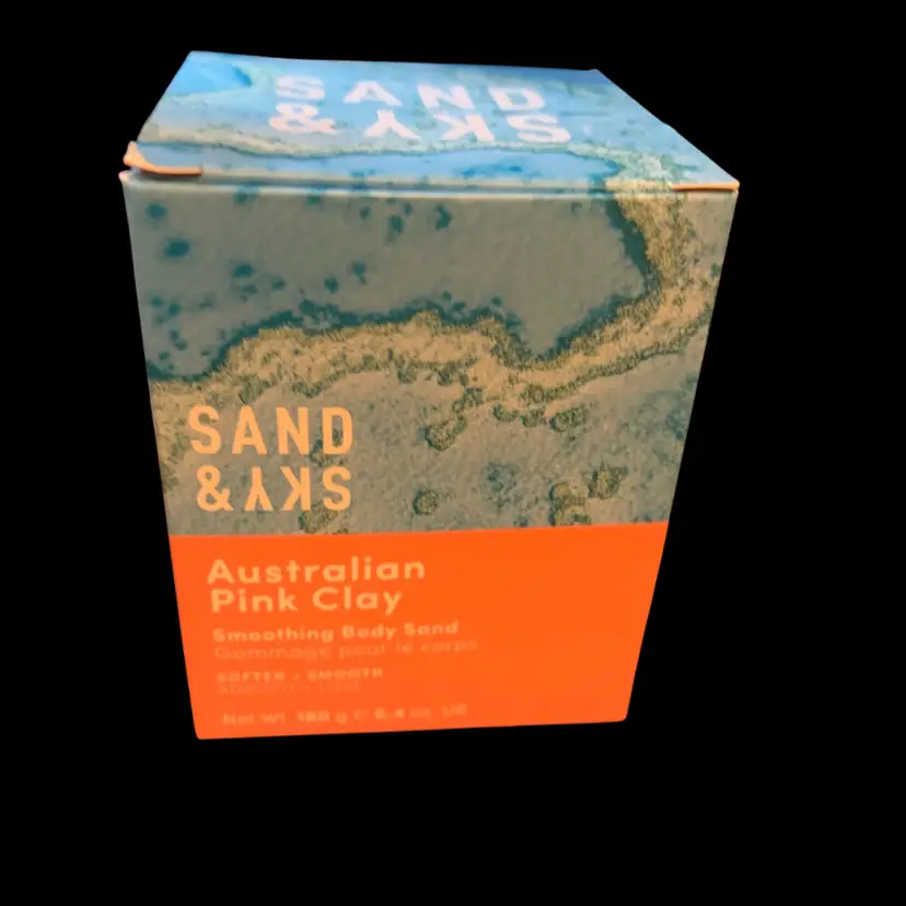 Msrp $25 Sand And Sky, Australian Pink Clay, Smoothing Body Sand