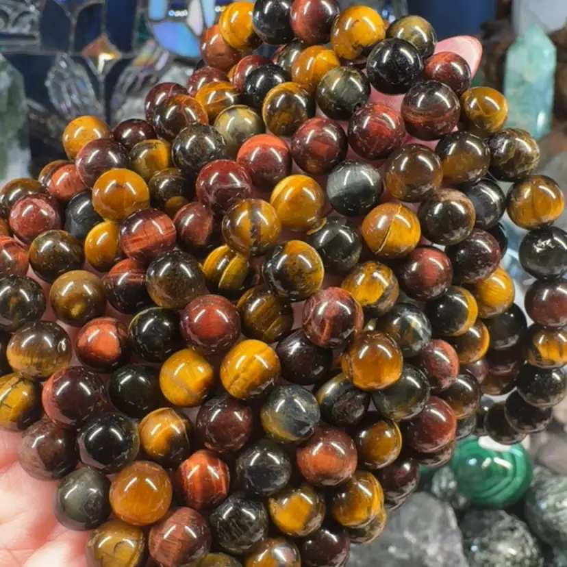 Mixed Tiger’s Eye 8mm