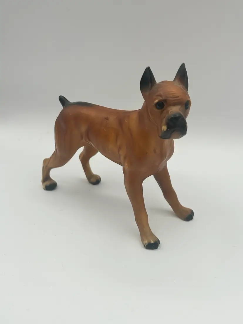Vintage BRUTUS BOXER PUPPY DOG Made In Hong Kong No. 102
