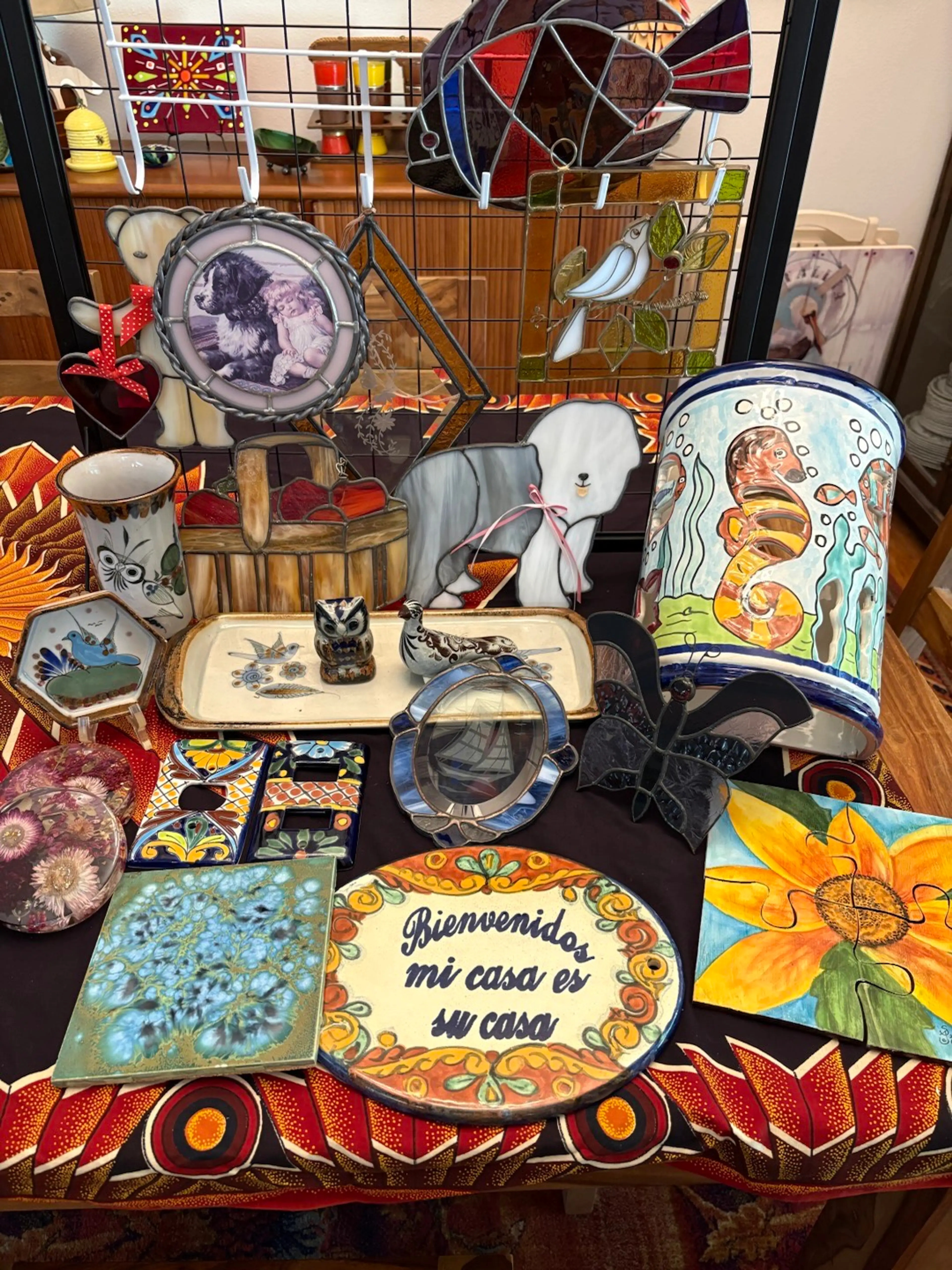 Tonala, Stained Glass, Pottery And Handmade