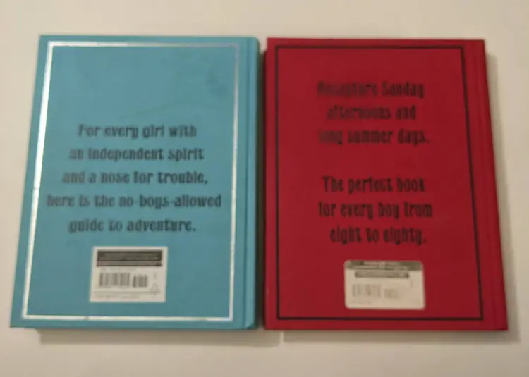 The Dangerous Book for Boys & The Daring Book for Girls (Hardcover)