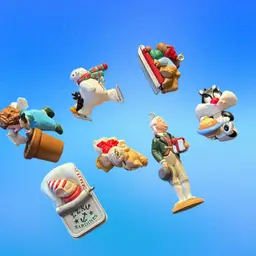 Hallmark vintage Merry miniatures Series Ornaments.