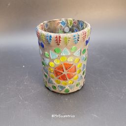 Mosaic votive