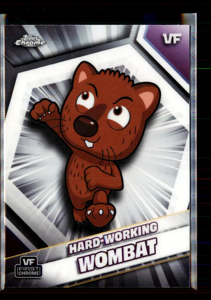 Hard-Working Wombat 2026 Topps Chrome VeeFriends 91 - (143)